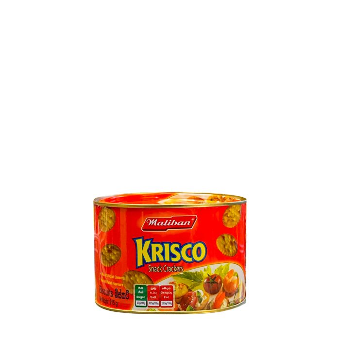Maliban Krisco Snack Crackers 215g