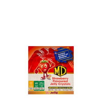 MD Strawberry Flavoured Jelly 100g
