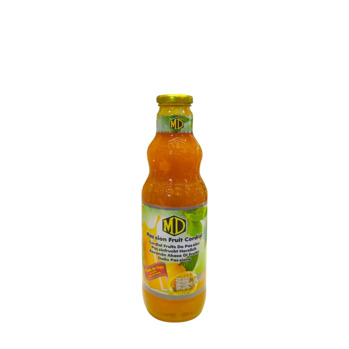 MD Passion Fruit Cordial 750ml “පැෂන් ෆෘට් කෝඩියල්”